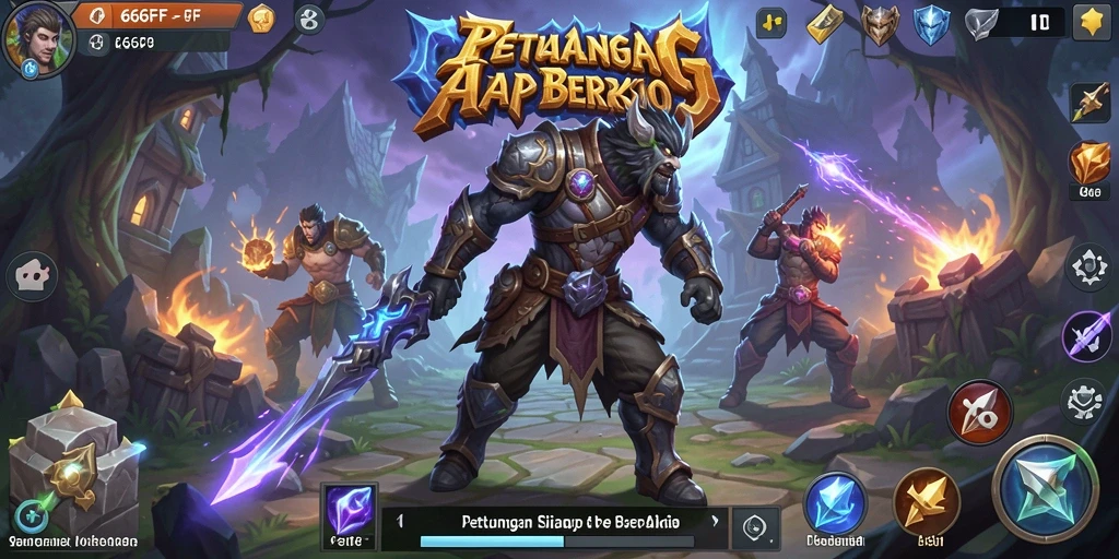 Tampilan gameplay ARPG yang menakjubkan dan penuh aksi.