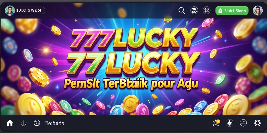 Tampilan gameplay Slot yang menarik dan mengasyikkan di 777LUCKY.