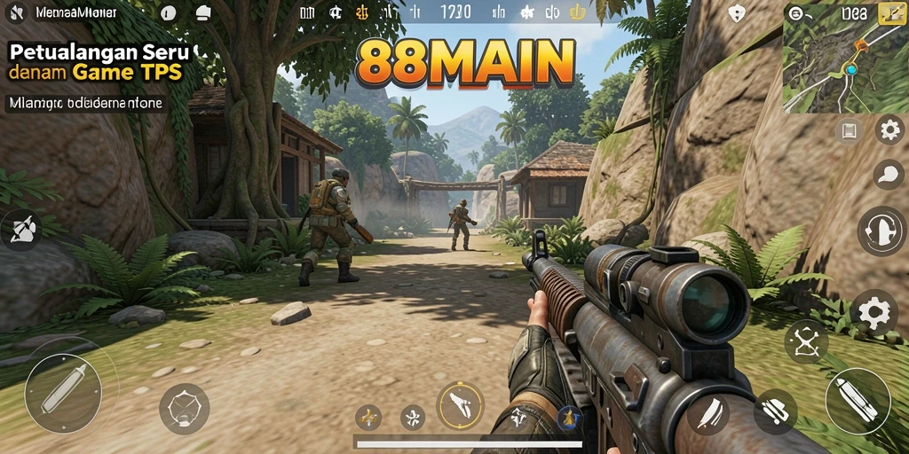 Tampilan gameplay mendebarkan dari 88MAIN dengan aksi tak terduga.