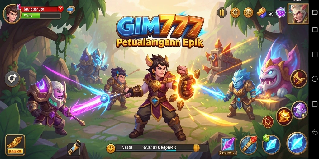 Tampilan permainannya yang menakjubkan dengan aksi RPG seru.