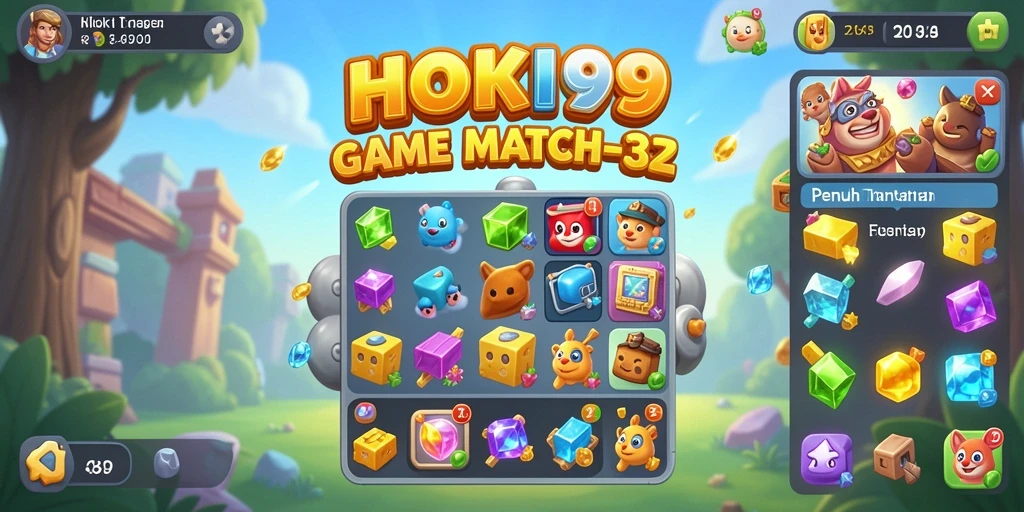 Tampilan permainan HOKI99 yang penuh warna dan menantang.