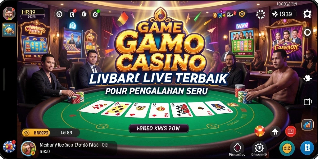 Gameplay seru HR89 dengan dealer profesional dan pemain lainnya.