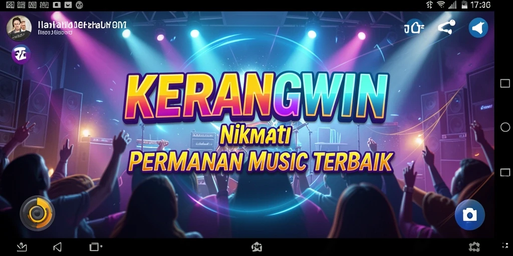 Tampilan gameplay KERANGWIN yang menakjubkan dan interaktif.