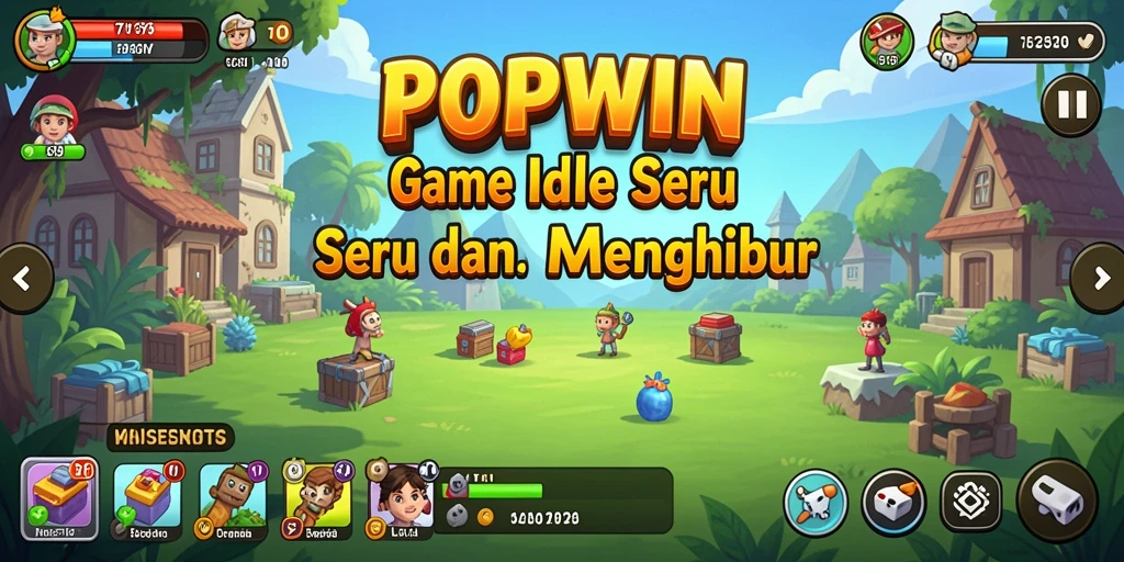Screenshot gameplay POPWIN yang menarik dan mengasyikkan.