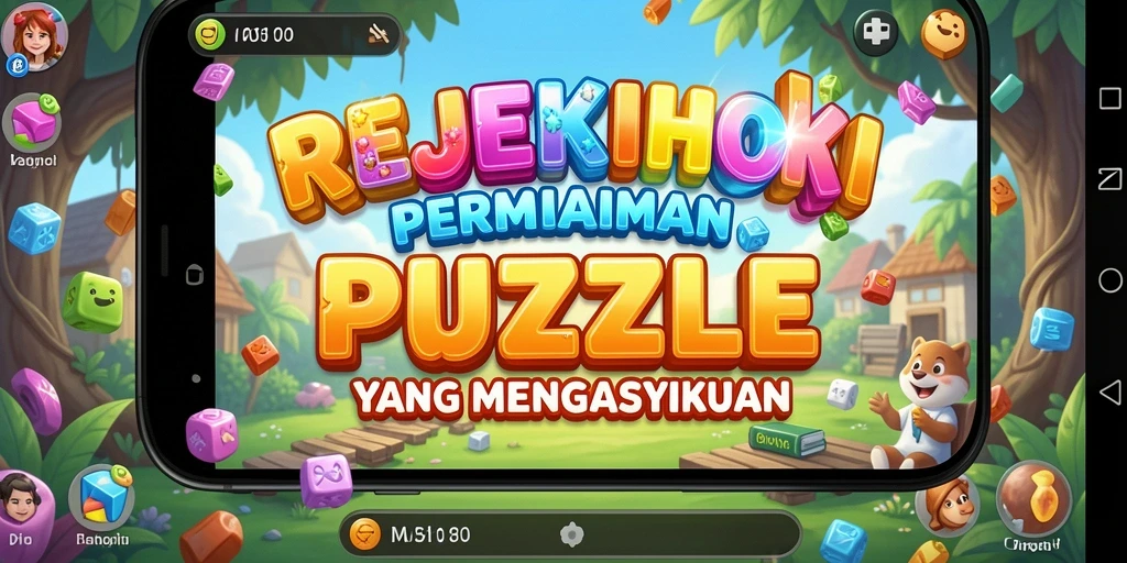 Tampilan gameplay seru dari REJEKIHOKI yang menantang.